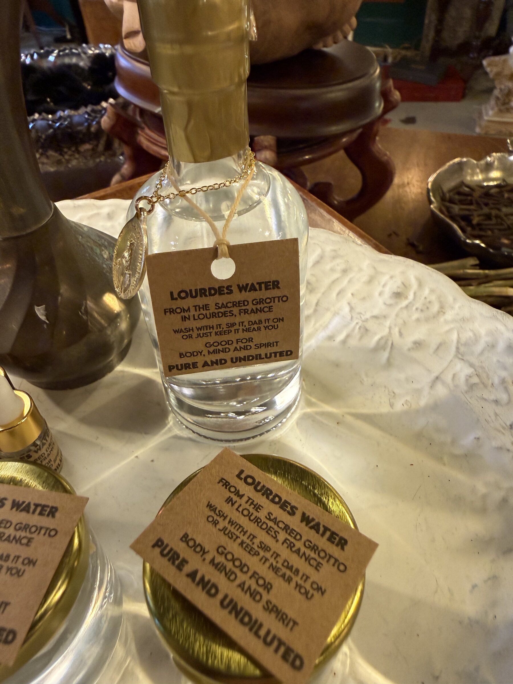 Lourdes Water apothecary