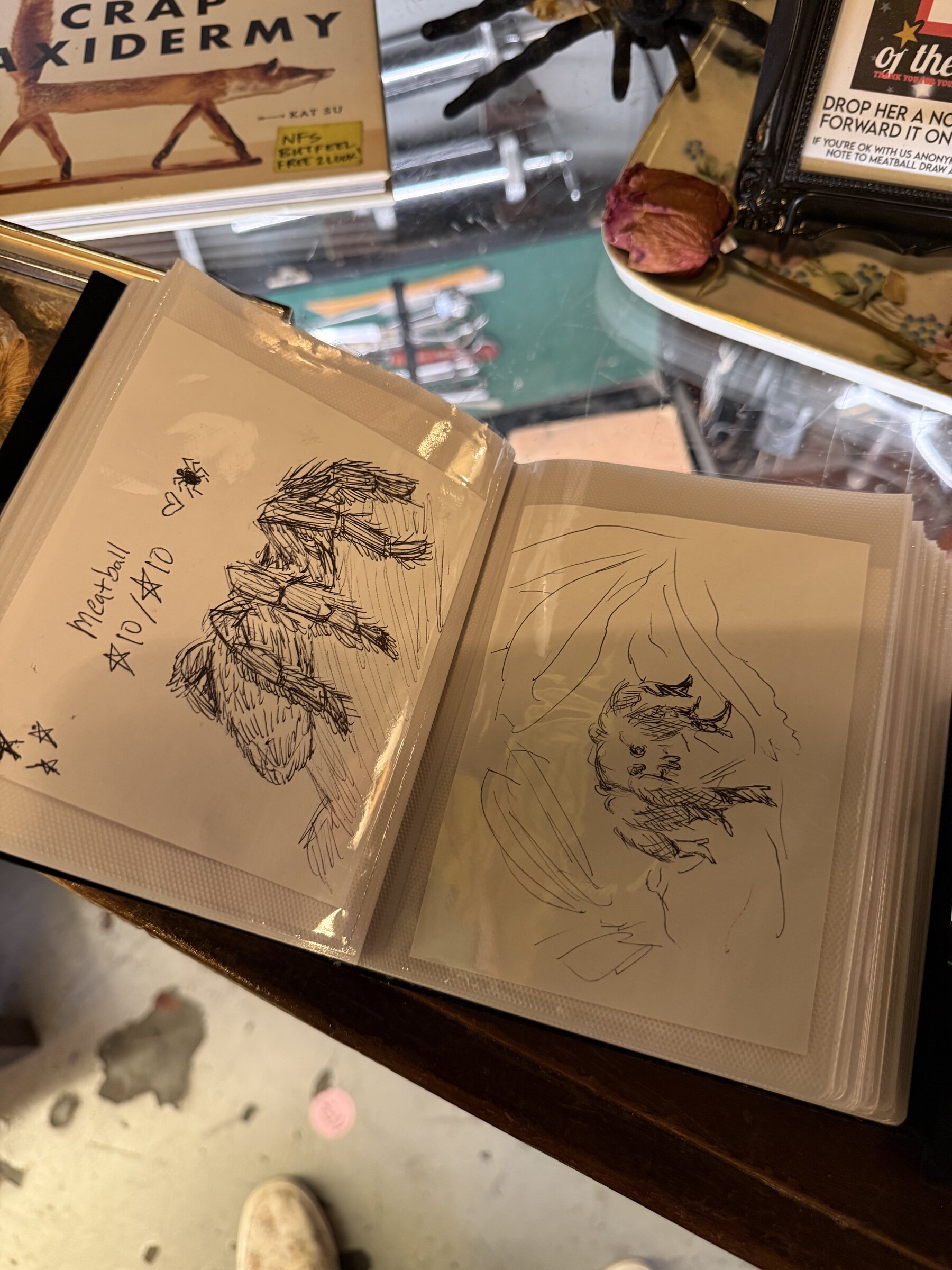 Customer drawings of Meatball