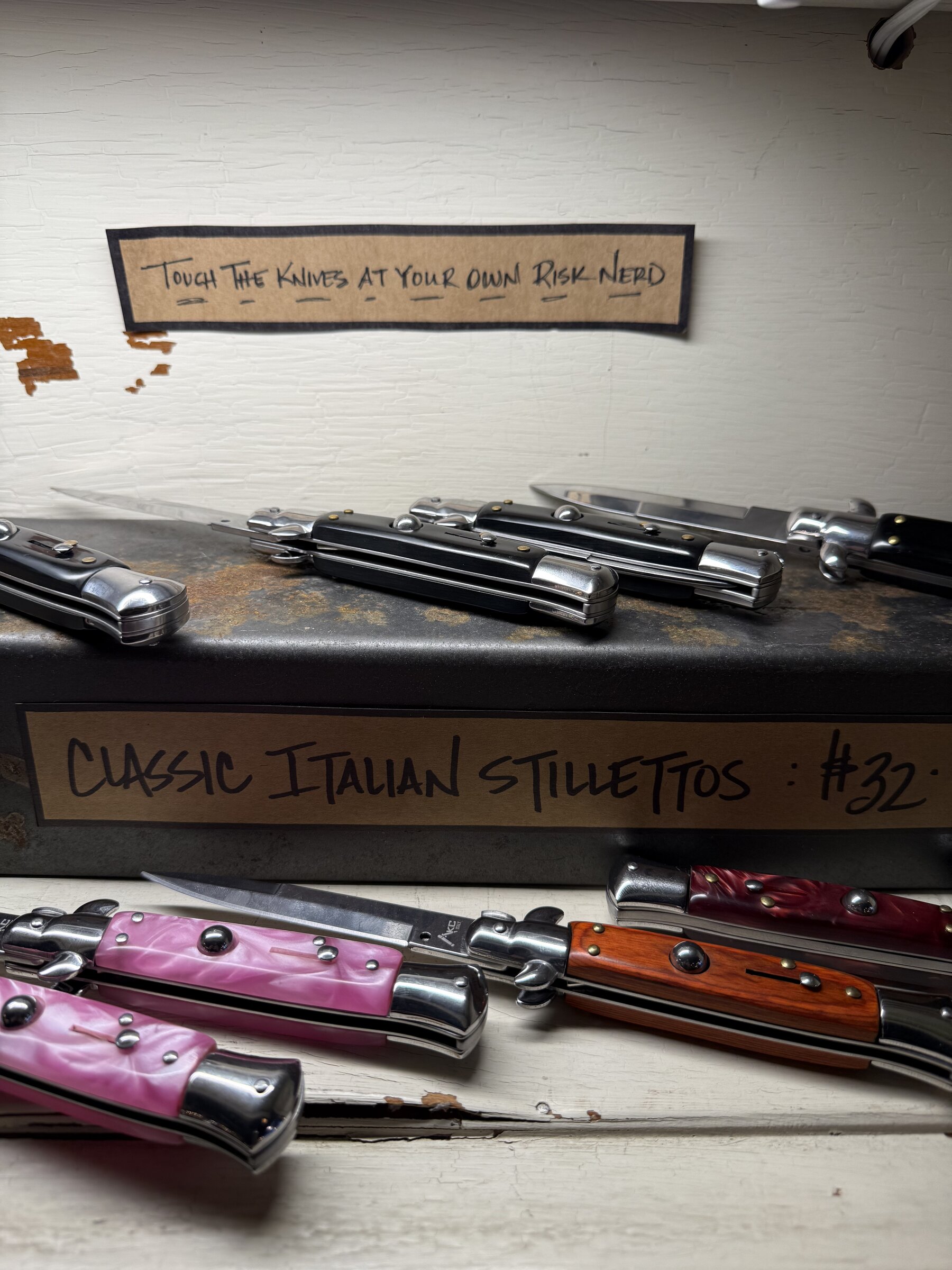Touch the knives at your own risk - NERD